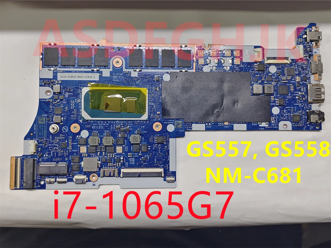 

Оригинальная док-станция подходит для ноутбука Lenovo 5-15IIL05 GS557 GS558, материнская плата 4511BJ1210M NM-C681 SRG0N NM-C681 CPU 16G