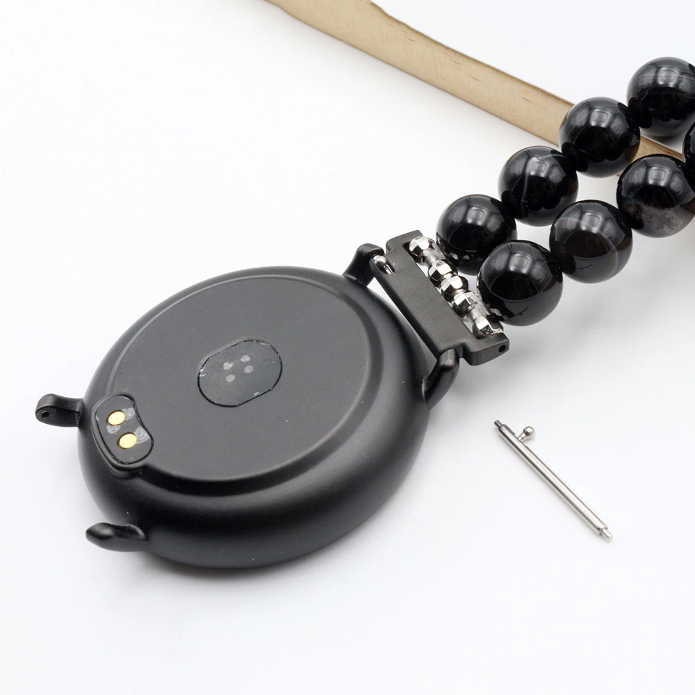 Elegant Beaded Jewelry Smartwatch Strap for Women - 20mm Bracelet Wristband