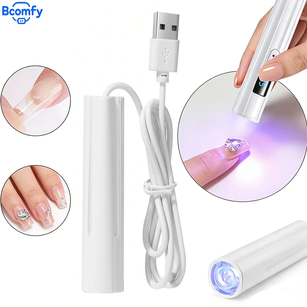 Uv Led 네일 램프 핸드헬드 UV 무선 네일 램프 빠른 건조 젤 네일 UV 램..