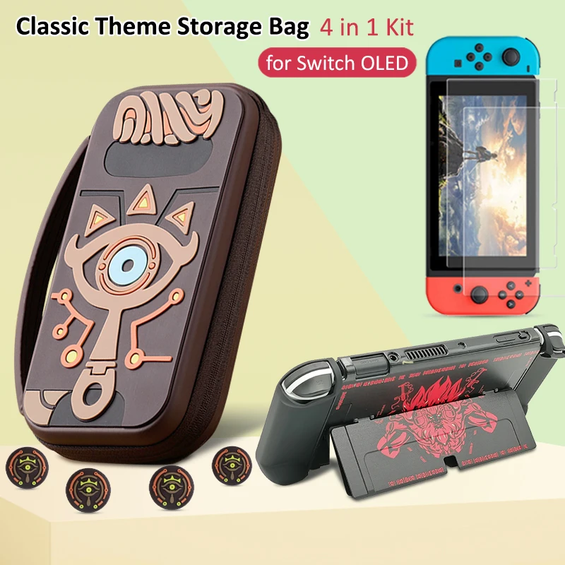 Per Nintendo Switch Custodia Oled Zd Tears Custodia Protettiva Rigida Impermeabile Portatile Per Ns Switch Oled Accessori Per Giochi