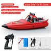 New 2.4g Wireless Remote Control Boat Electric Turbine Jet High-Speed Speedboat Boy Racing Water Toy Boat Model Christmas Gift 5