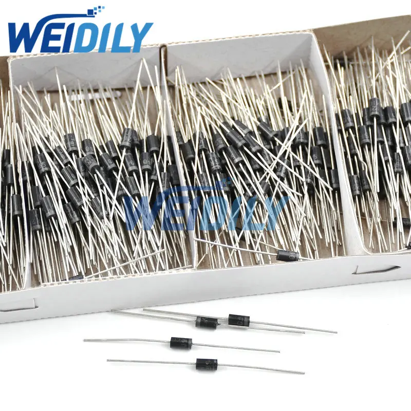 Kit De 100 Diodes Schottky - Assortiment 8 Valeurs, Redresseur Commutateur, Silicium, Pour électronique DIY