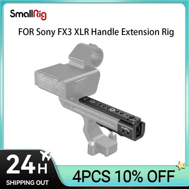 Smallrig Cage Per Sony Fx30 Fx3 Xlr Camera Handle Extension Rig Per Sony Fx3 Xlr Md3490
