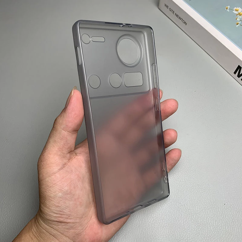 Magnetic Matte Transparent Soft Silicone Protective Phone Case