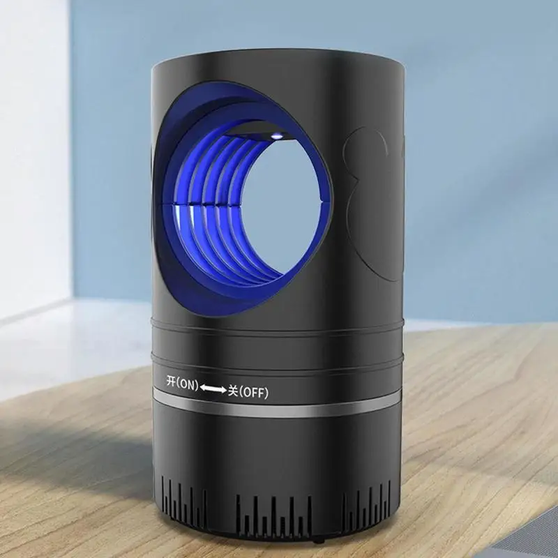 UV Light Fly Trap Inhalation USB Rechargeable Indoor Fly Killers Lamp Electric Flys Zapper UV Light Mute Mosquito Repellent