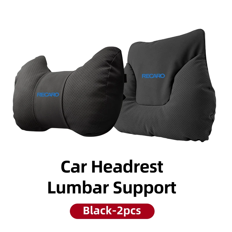 Ergonomic Headrest and Lumbar Support Seat Neck Pillow
