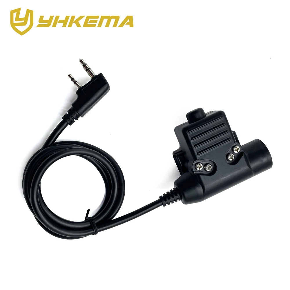 Tactical U94 PTT Tactical Headset Button activated push-to-talk PTT adapter inte