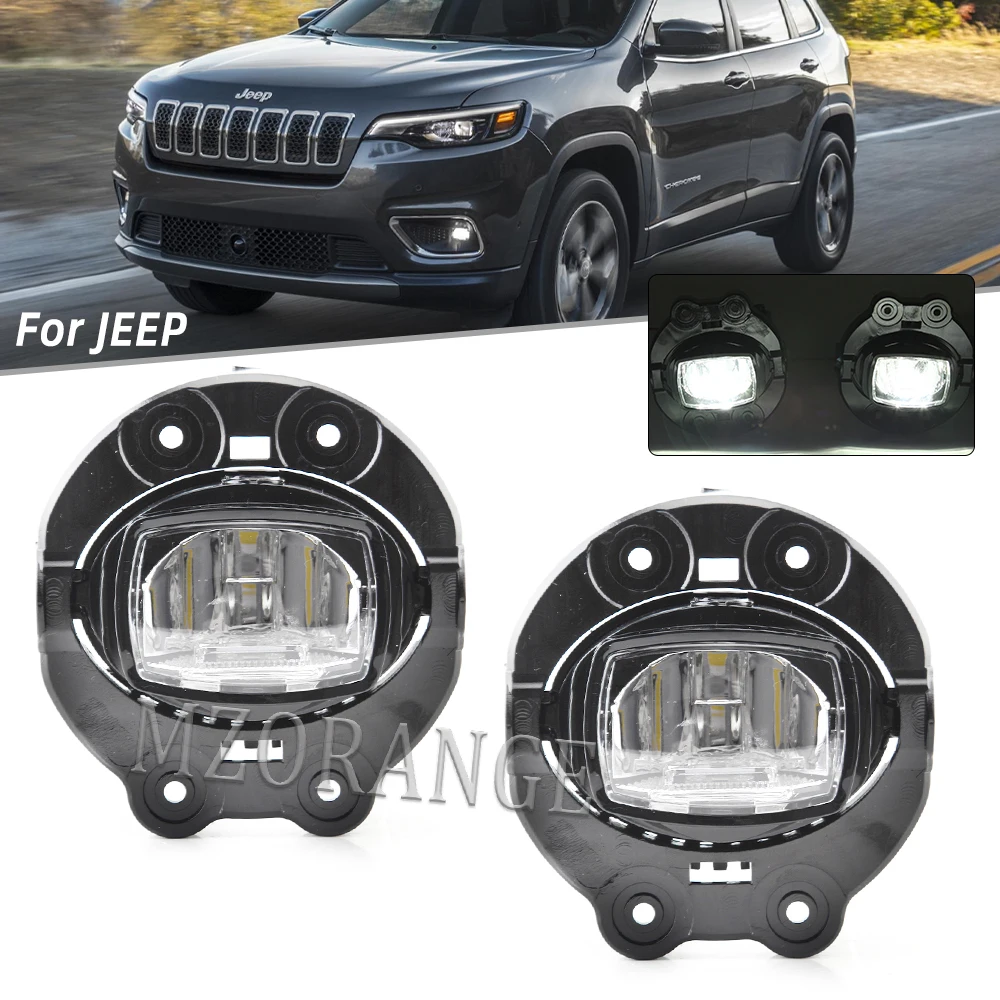 2019 JEEP CHEROKEE FOG LIGHT LAMP BEZEL FRONT LEFT OEM NEW MOPAR