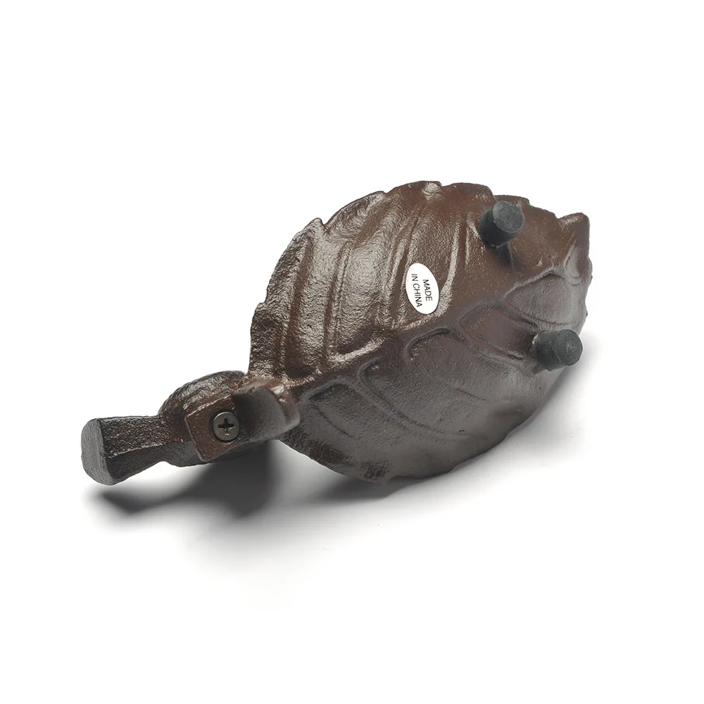 Cast Iron Bird Leaf Storage Tray Ashtray Key Holder