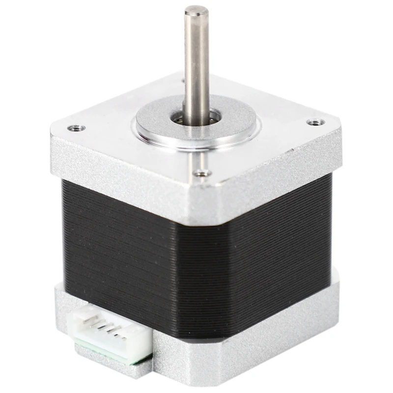 Nema 17 스텝퍼 모터 바이폴라 리드 4 개, 34mm, 12V, 1.5 A, 26Ncm(36.8Oz.In) 3D 프린터 모터, 42Shd0001