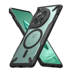 Ringke Fusion - X Augmented Bumper Clear Hard Back Heavy Duty Shockproof Protective Cover (Matte Magnetic)