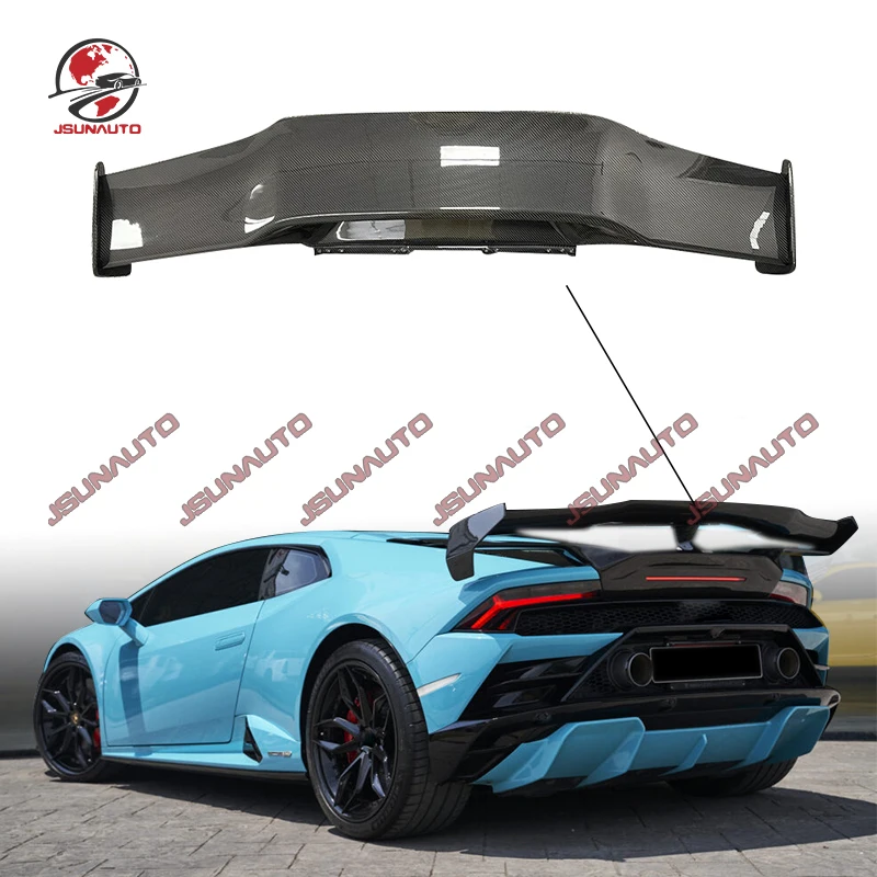 

Задний спойлер из углеродного волокна для Lamborghini Huracan EVO Lp610 Lp610-4 Lp580 EVO RWD, кованый карбоновый задний багажник в стиле V