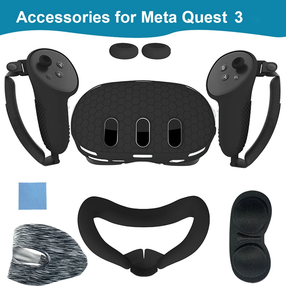 VR Cover for Meta Quest 3 (Dark Grey)
