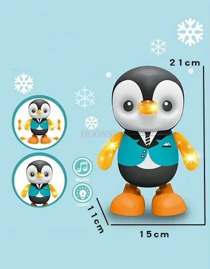 Girl and boy multifunctional duckling can dance and sing, electric penguin children's toy 6