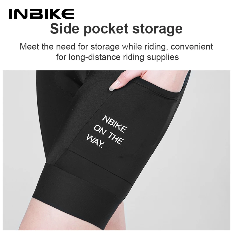 INBIKE Women's Bike Shorts Padded MTB Cycling Pants Road Biking