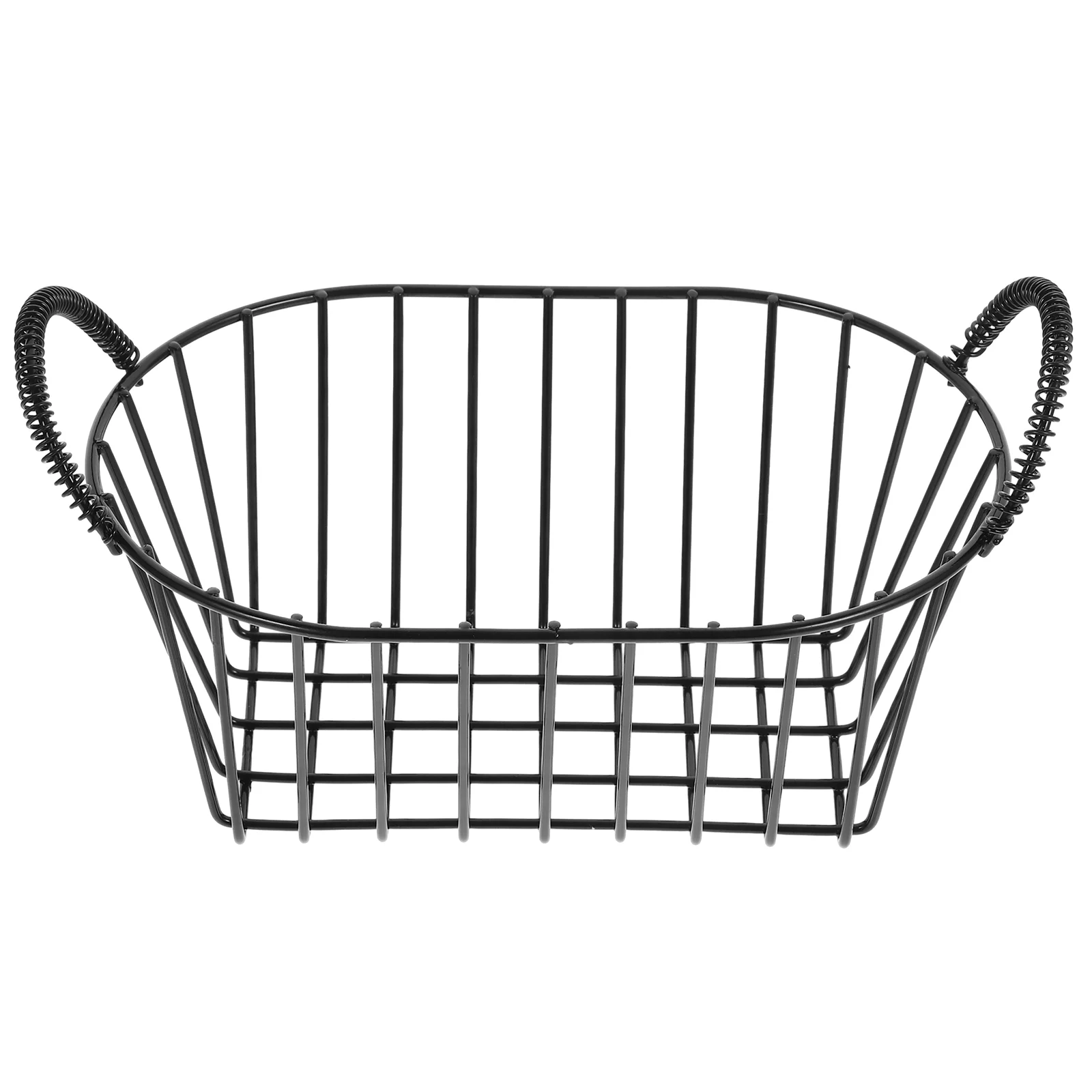 

Iron Snack Basket Wire Small Baskets Metal Fruit and Vegetable for Storage Large Bread Serving Desktop