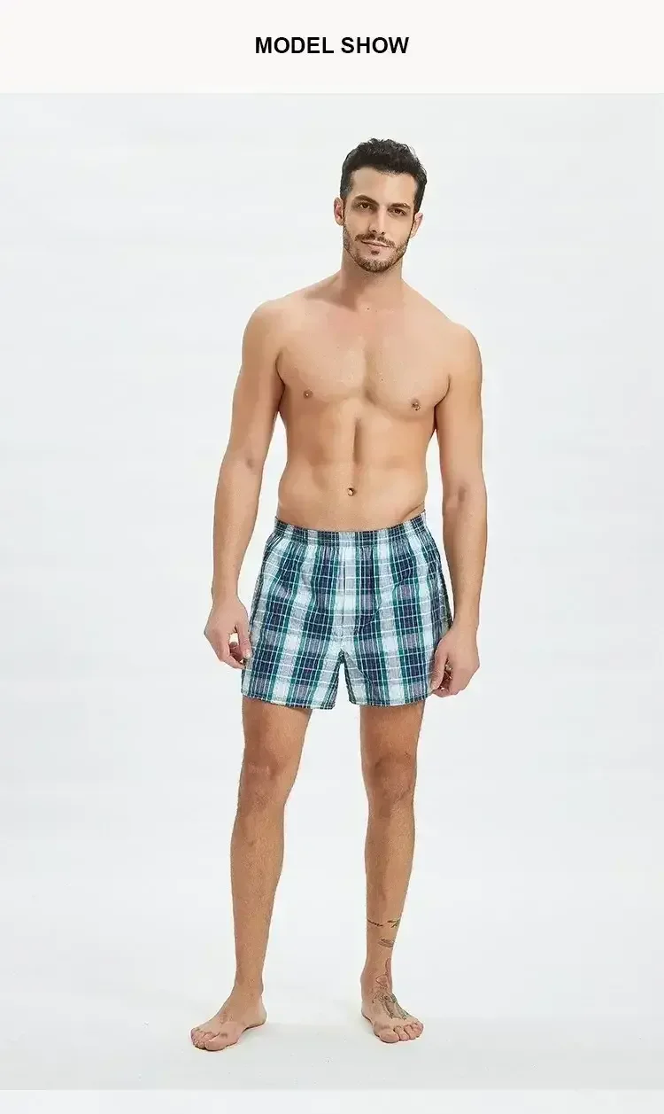 Men's Pure Cotton Boxer Shorts