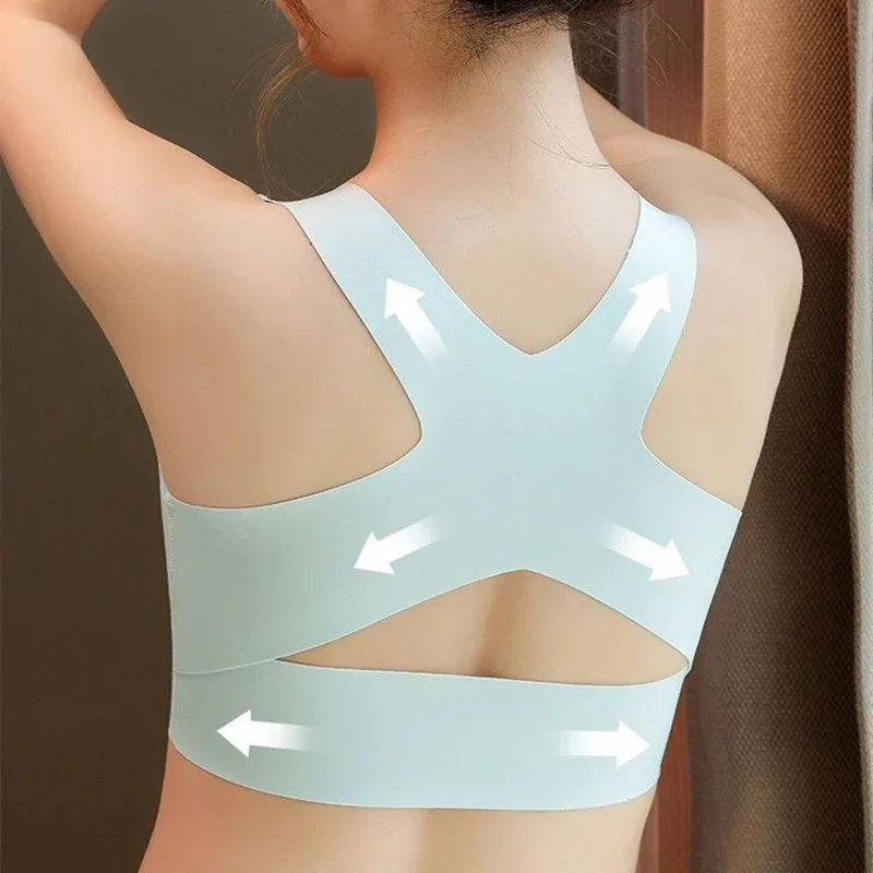 Front Closure Posture Corrector Bras Women Sports Underwear Bralette Humpback Correct Tops women lingerie bra