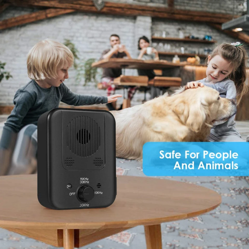 Ultrasonic Dog Bark Repeller Training Device