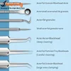 Ultra-Fine Cell Pimples Blackhead Stainless Steel Clip Tweezers Beauty Salon Special Scraping Closing Artifact Acne Needle Tool 1