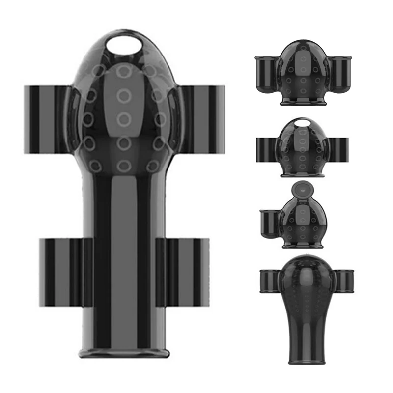 Penis Sleeve Vibratoren MÄNNER Masturbation Erwachsene Sex Spielzeug Eichel Trainer Männliche Verzögerung Anhaltende Penis Extender Enhancer Saugen Massagegerät 1