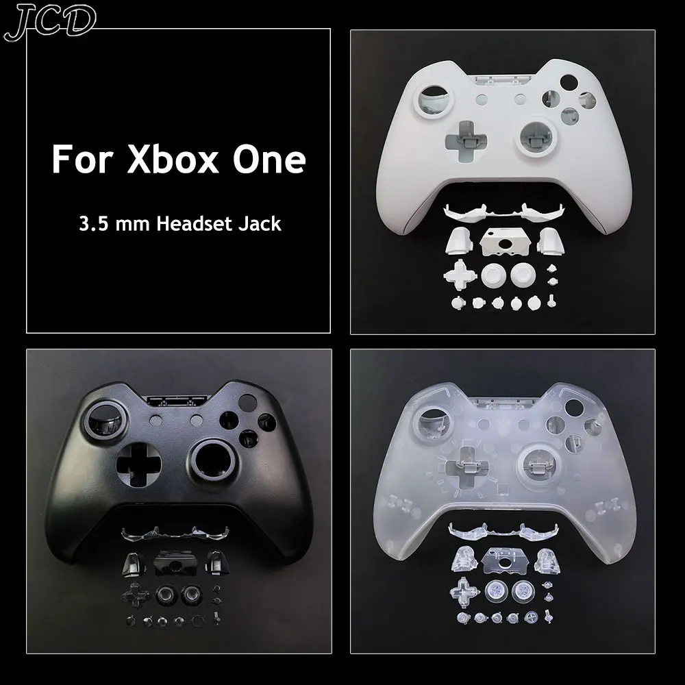 JCD for Xbox One Controller Case Cover 3.5 mm Headset Jack Replacement