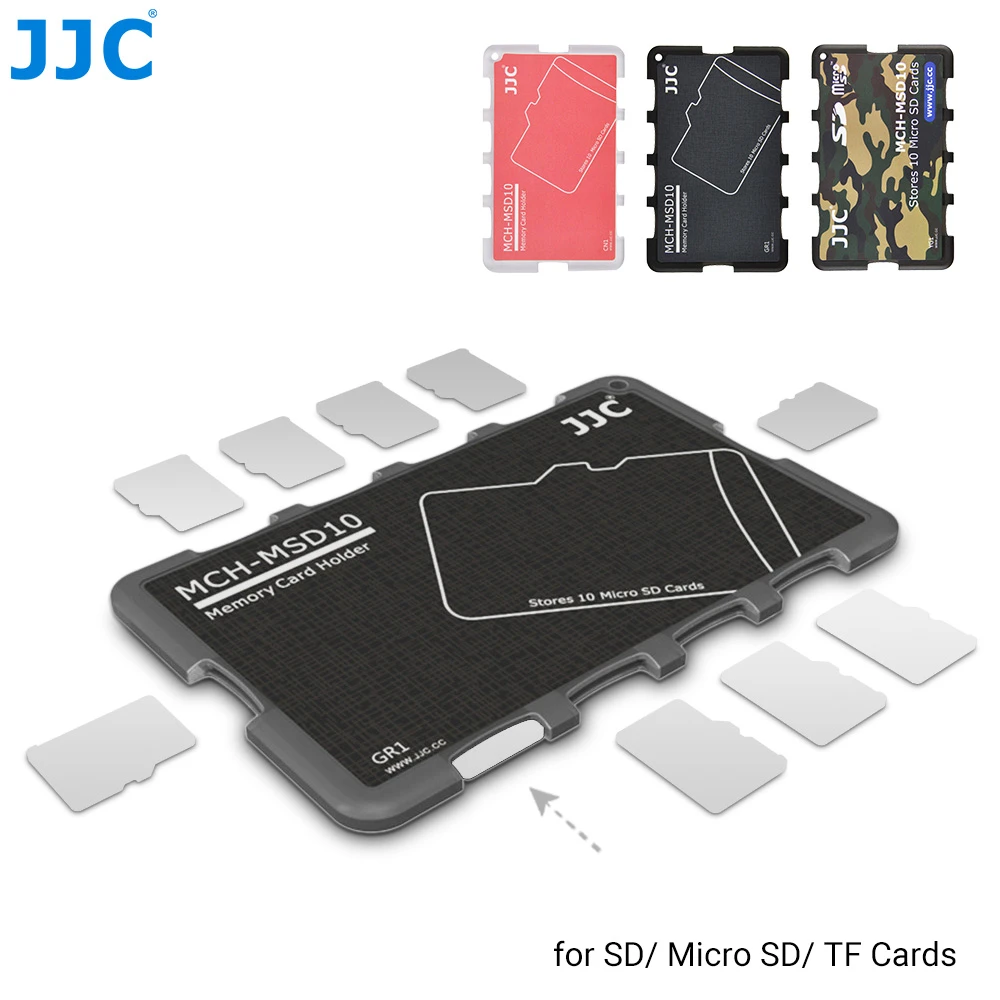 camera bag purse JJC Ultra Thin Memory Card Case Holder Wallet Storage Box Credit Card Size for SD Micro SD TF Cards Organizer Container microsd cute camera bags