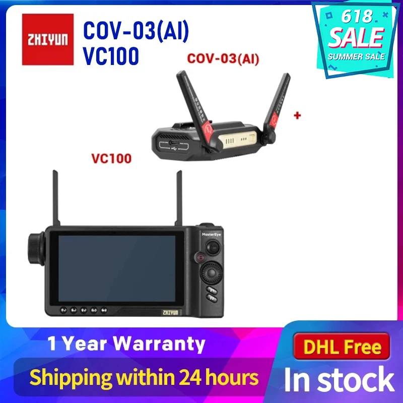 ZHIYUNTransmissionTransMountImageTransmitterCOV03VC100Receiver