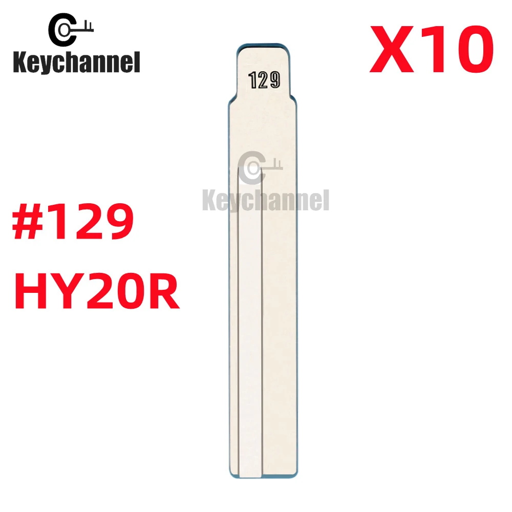 129#130# 33# 50# Car Key Blade KD Key Blank HY20 HY20R HY15 HY16 Blade for Hyundai Kia for Xhorse KD KEYDIY Remote 10pcs car remote key car key