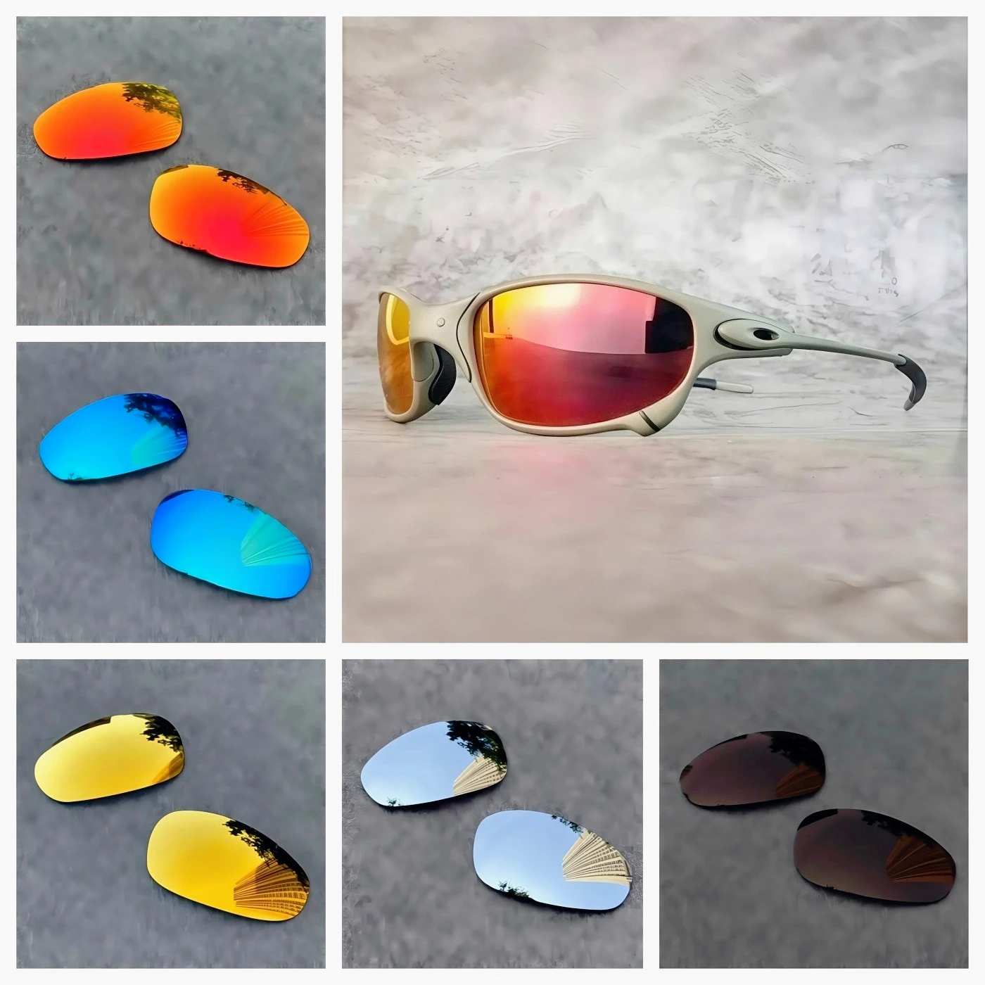 Vaep Lenti Polarizzate Di Ricambio Per Occhiali Da Sole Dragon Vantage - Antigraffo, Antiumore, Protezione UV