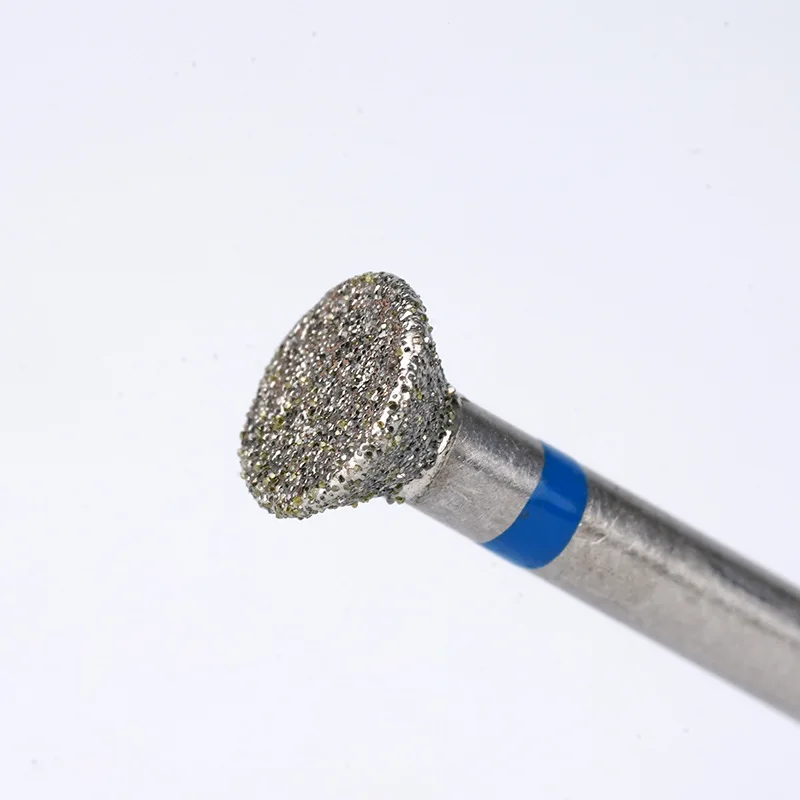 Nail Art Polishing Removal Head Disc Grinding Burr T Mills Grinder Diamond Electric Nail Drill Bit Cuticle Cutter