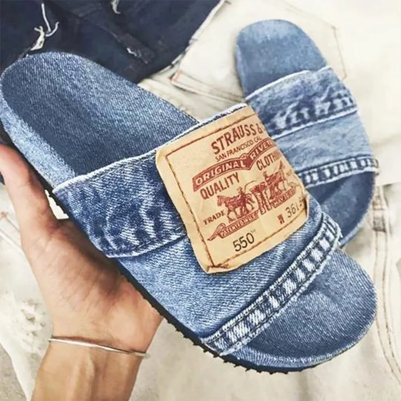 2024 Boutique Summer Women's Slippers New High Quality Thick-soled Women's Shoes Fashion Trend Non-slip Casual Sandals