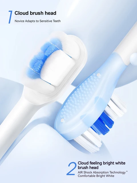 SOOCAS X3S Sonic Electric Toothbrush 180 Days Battery Life Smart Ultrasonic Tooth Brush Cleaner Adult Automatic IPX8 Waterproof 4