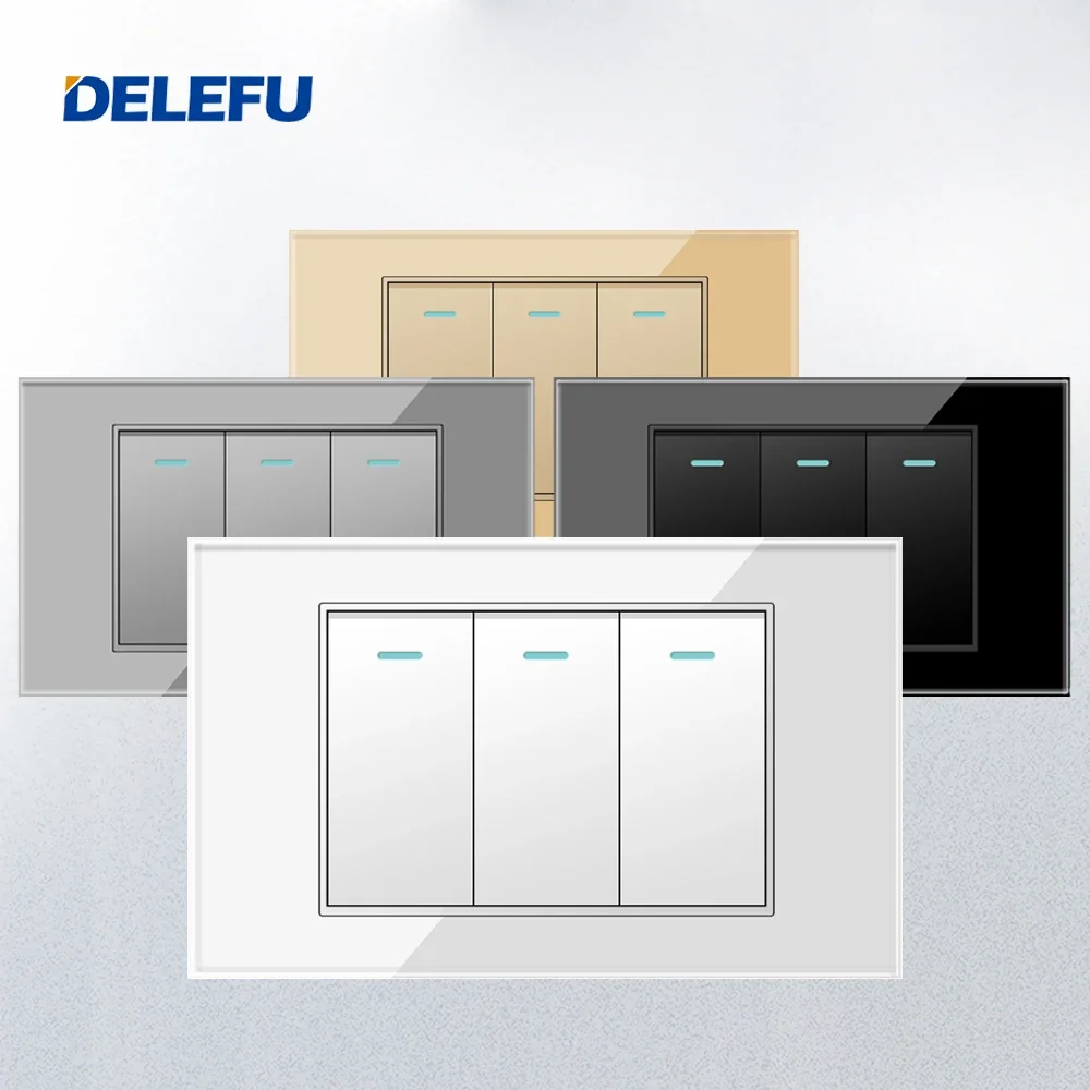 RetroTouch Interruptor De Luz Vidrio Blanco – Enchufe Y Atenuador – Estilo Retro – Estándar UK