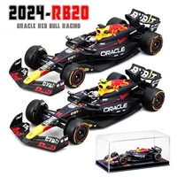 Bburago 1:43 F1 Red Bull Rb20 2024 Hardcover #1 Max Verstappen #11 Perez Alloy Formula 1 Racing Die-Cast Model Gift 1