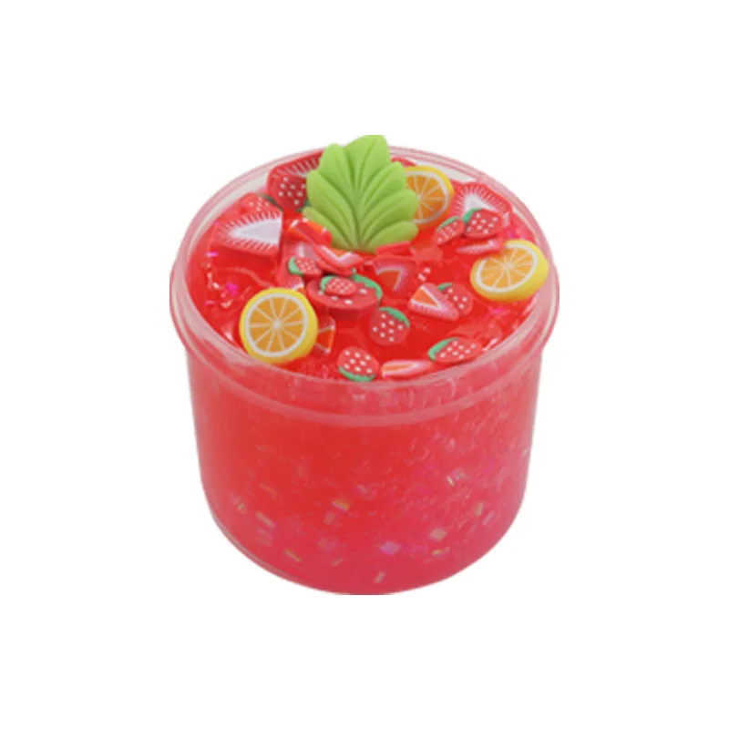 スライムキットクリスタル泥フルーツ泥牛頭ガムココナッツ泥