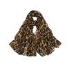 Designer Scarf women winter Y2K Hot Girl Retro Leopard Pattern High End Long Shawl Personalized Atmosphere Thin Print silk scarf 6