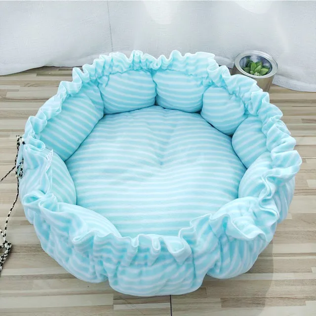 Creative Soft Warm Pet Bed Nest Dual-Use Adjustable Drawstring Pet Nest Bed Pet Cushion For Cats Puppies Pet Supplies 4