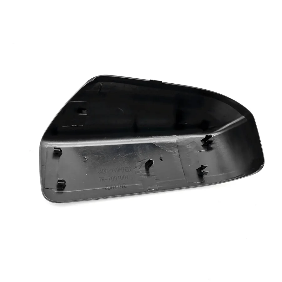 Right Side Rear View Mirror Shell Cover Cap Black ABS For Honda Accord 2003-2007