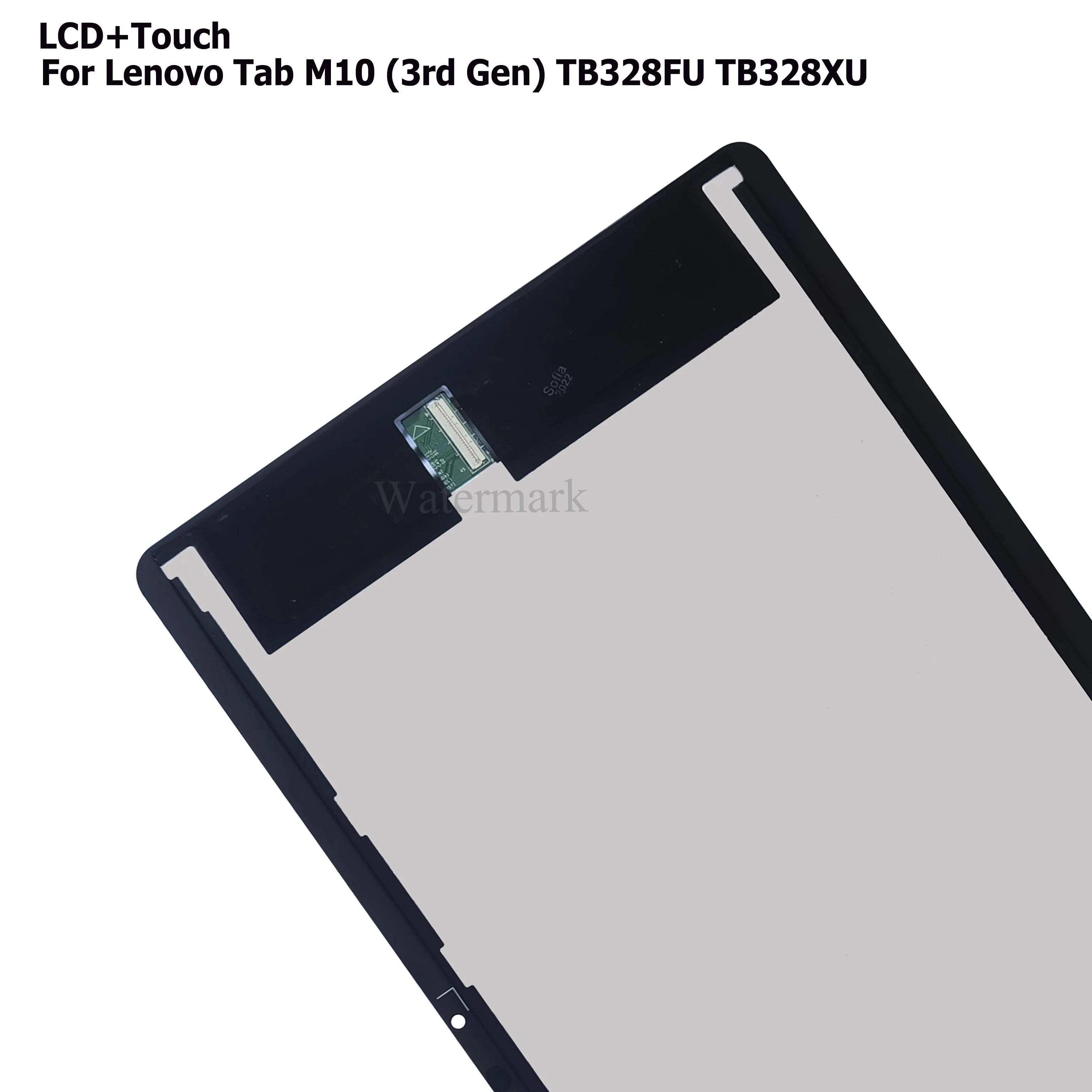 Lenovo Tab M10 (3 세대) TB328FU TB328XU TB328 LCD 터치 스크린 디지타이저 어셈블리 수리 부품 용 디스플레이 테스트