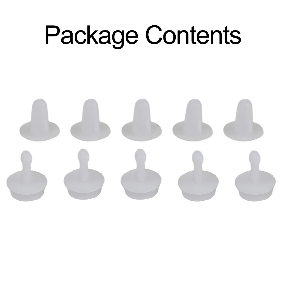 

Fastener Panel Clip Accessories Buckle Clamp Door Trim Nylon Plastic Parts Replacement White 40pcs/set For Lexus