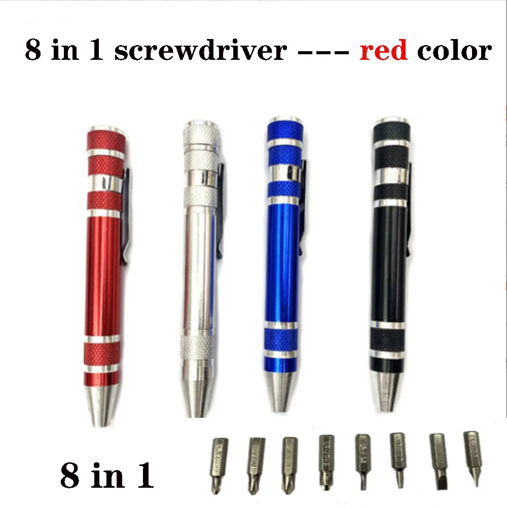 8 in 1 - red