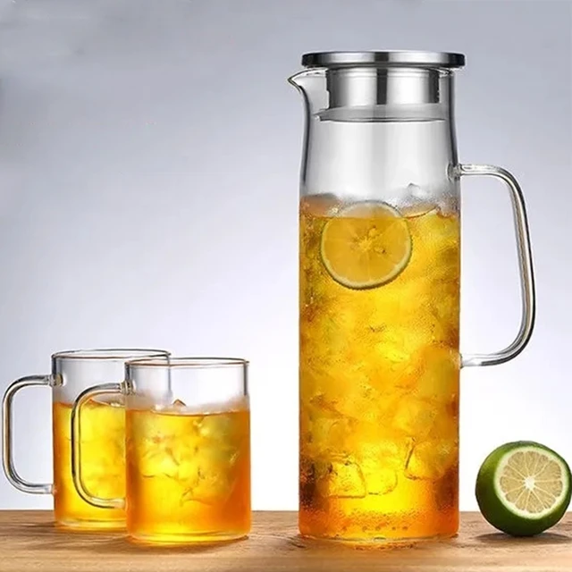 1.5 Liter Elegant Amber Diamond Shape Iced Tea Drinking Water