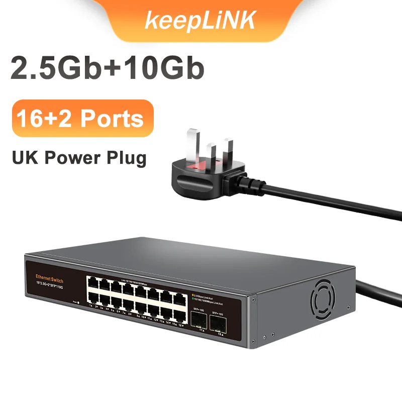 Switch with UK Plug