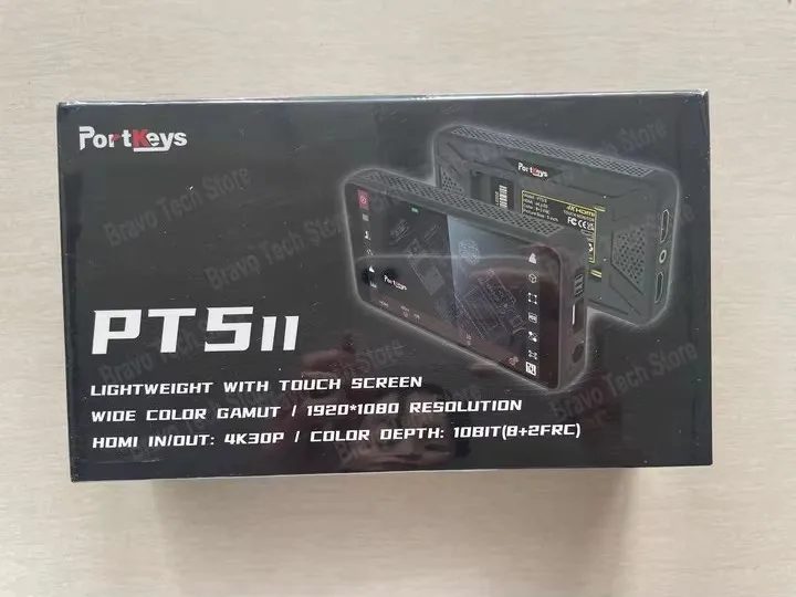 Portkeys PT5 II 5&Prime; 4K HDMI-compatible Touchscreen 500nit Ultra-thin 3D LUT Support 1920*1080 for Camera DSLR P6 new upgrade