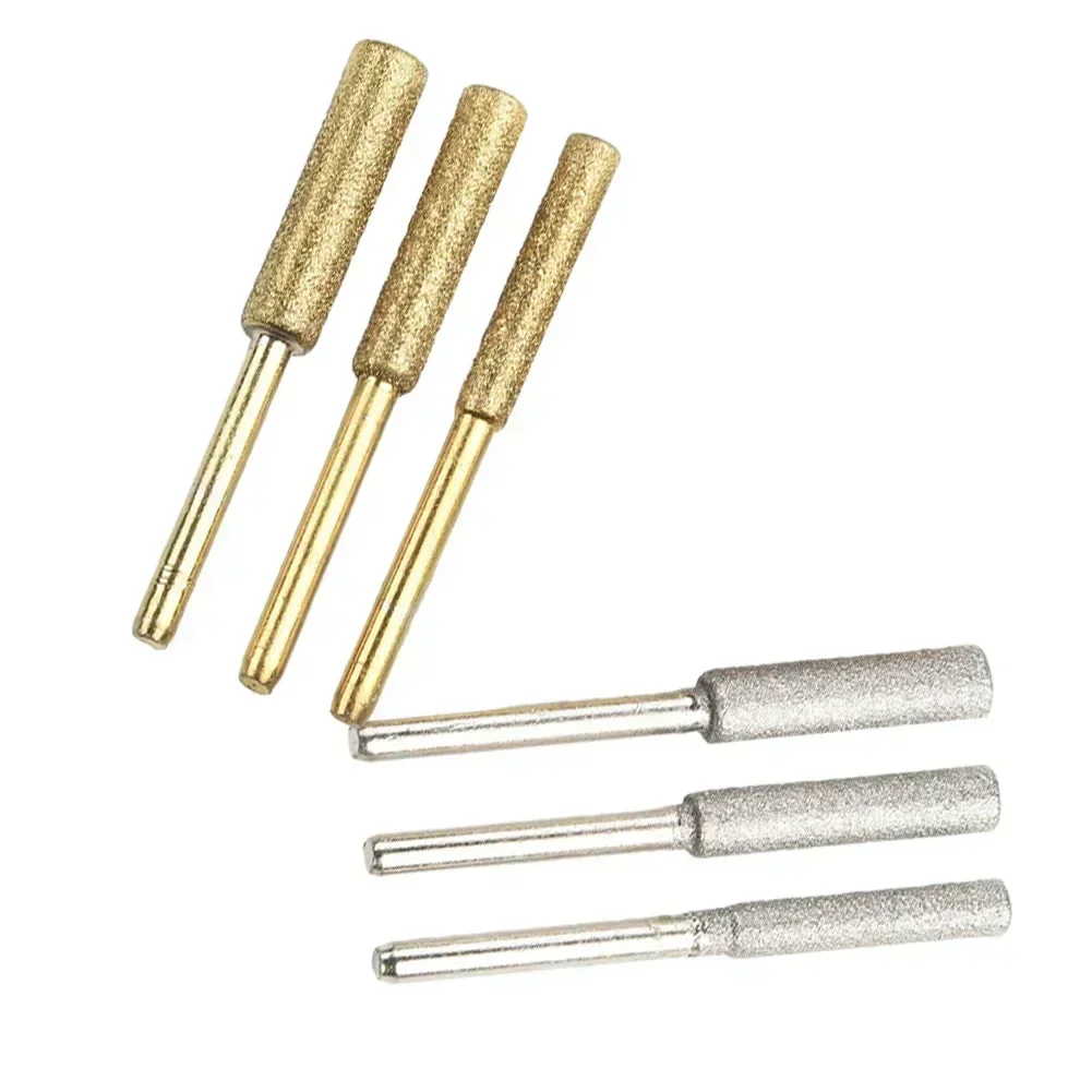 Diamond Coated Chainsaw Sharpening & Carving Burr Set - 4pcs
