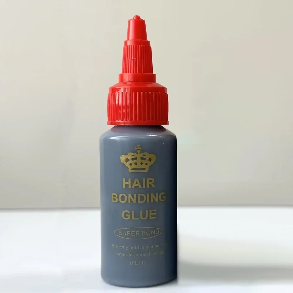 1FL.OZ 1/2/3PCS Black Waterproof Hair Bonding Glue False Eyelashes Super Hold Hair Weaving Lace Glue for Secure Hair Integration