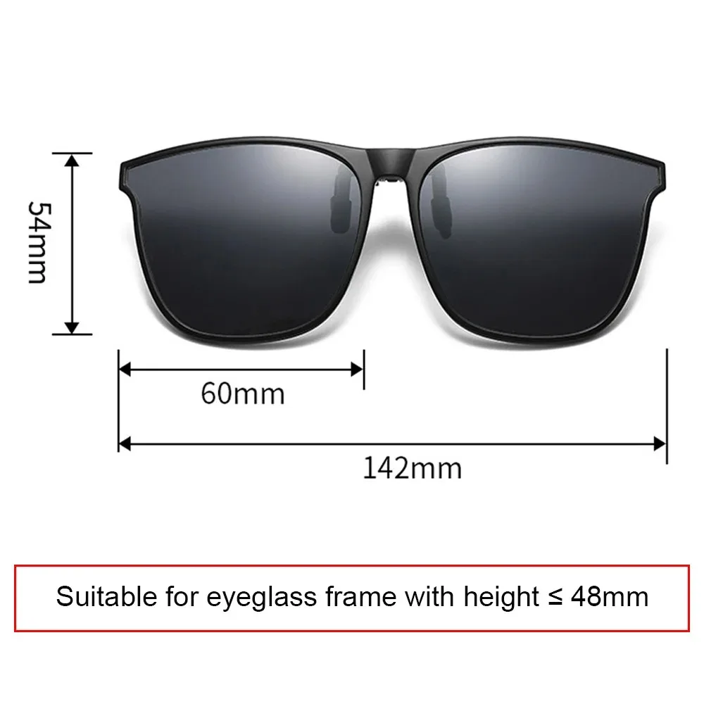 Polarized Clip On Sunglasses Men Women Photochromic Car Driver Goggles Night Vision Glasses Anti Glare Vintage Eyeglasses driving glasses photochromic sunglasses night vision sunglasses anti glare sunglasses polarized sunglasses vintage sunglasses