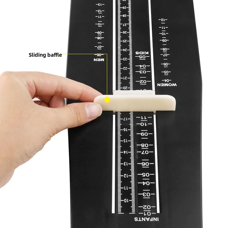 Foot Measuring Device Family Shoe Feet Measure Ruler Sizer for All Sizes Infants Kids Men Women Adults US Standard Shoe Size