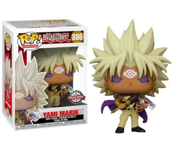 thumbnail image 4 of Funko Pop JAPAN Animation Yu Gi Oh! Yami Marik n.° 886 Figura de vinilo de PVC Juguete de colección de edición especial Modelo de juguetes para niños Regalo, 4 of 5